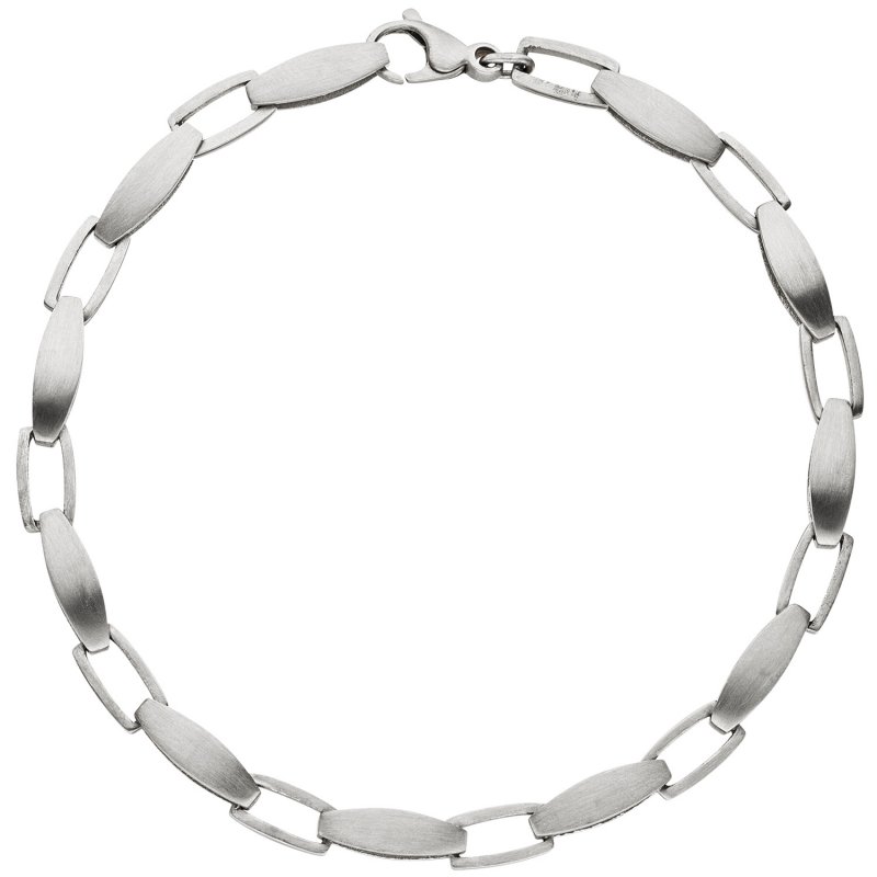 JOBO Armband 950 Platin matt 19,5 cm Platinarmband