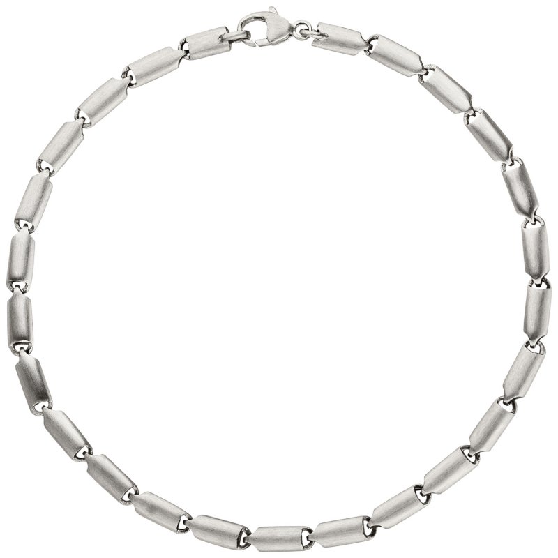 JOBO Armband 950 Platin matt 20 cm Platinarmband Karabiner