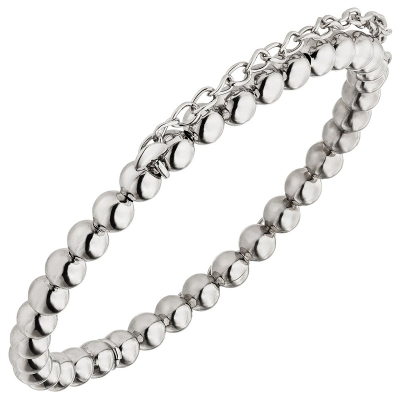 JOBO Armband Kugelarmband 925 Sterling Silber 16,5 cm