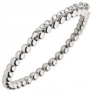 JOBO Kugelarmband 925 Silber, 16,5 cm