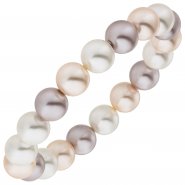 JOBO Armband Muschelkernperlen 17 cm