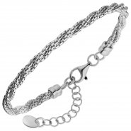 JOBO Silberarmband 925 Sterling 20 cm