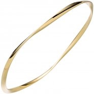 JOBO Armreif Armband 925 Sterling Silber gold vergoldet