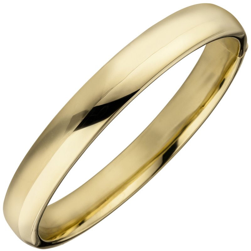 JOBO Armreif Armband 925 Sterling Silber gold vergoldet