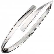 JOBO Armreif Armband oval 925 Sterling Silber Silberarmband Silberarmreif