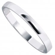 JOBO Armreif Armband oval 925 Sterling Silber Silberarmreif Kastenschloss