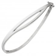 JOBO Armreif Armband oval 925 Sterling Silber
