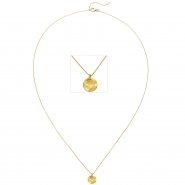 JOBO Collier 750 Gold Gelbgold matt 45 cm