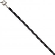 JOBO Collier Edelsteinkette H�matin matt 45 cm Halskette Kette