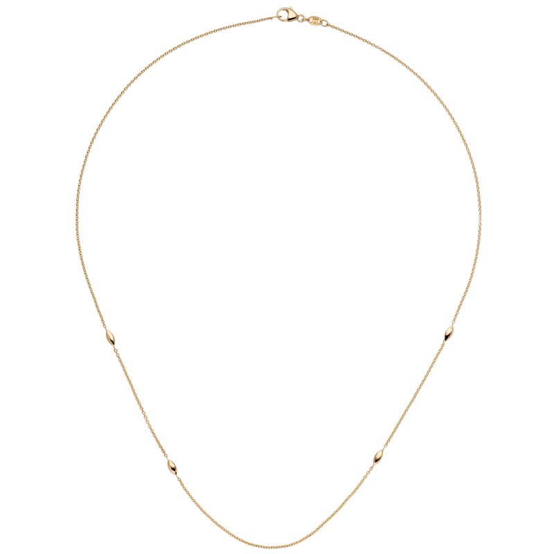 JOBO Collier Halskette 585 Gold Gelbgold 45 cm Kette Goldkette
