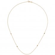 JOBO Collier Halskette 585 Gold Gelbgold 45 cm Kette Goldkette