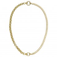 JOBO Collier - Vergoldetes Silber, 45 cm