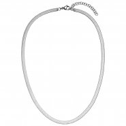 JOBO Collier Halskette Edelstahl 45 cm
