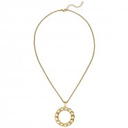 JOBO Collier Kette mit Anh�nger in Gold