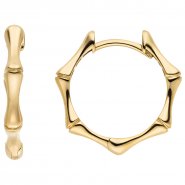 JOBO 333 Gold Creolen Ohrringe