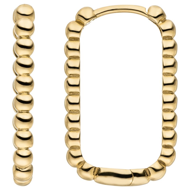 JOBO Creolen 333 Gold Gelbgold Ohrringe Goldcreolen Goldohrringe
