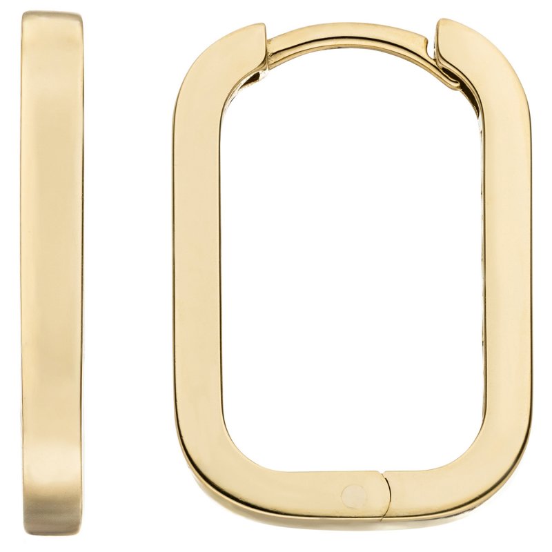 JOBO Creolen 333 Gold Gelbgold Ohrringe Goldcreolen Goldohrringe