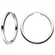 JOBO Creolen 925 Sterling Silber Ohrringe Silbercreolen Silberohrringe