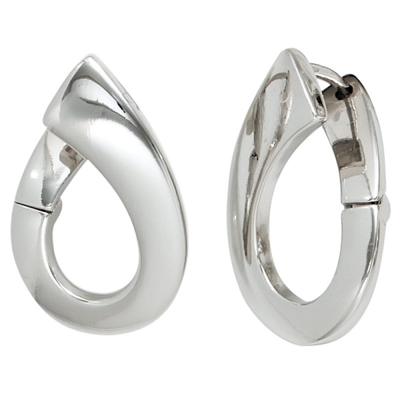 JOBO Creolen 925 Sterling Silber Ohrringe Silberohrringe Silbercreolen