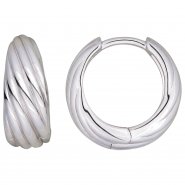JOBO Creolen 925 Silber Ohrringe