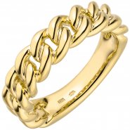 Eleganter JOBO Damenring in 585 Gelbgold