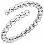 JOBO Damenring 925 Silber Rhodiniert