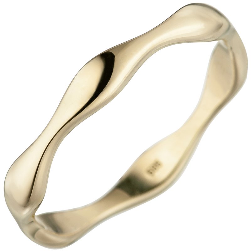 JOBO Damenring Aus 14 Karat Gold Mit Lapislazuli – Zeitloser Schmuck Mit Edelstein-Akzent