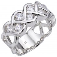JOBO Damenring aus Sterling Silber