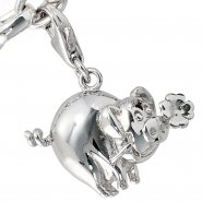 JOBO Einh�nger Charm Gl�cksschwein 925 Sterling Silber Gl�cksbringer