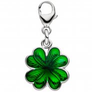 JOBO Einh�nger Charm Kleeblatt 925 Sterling Silber