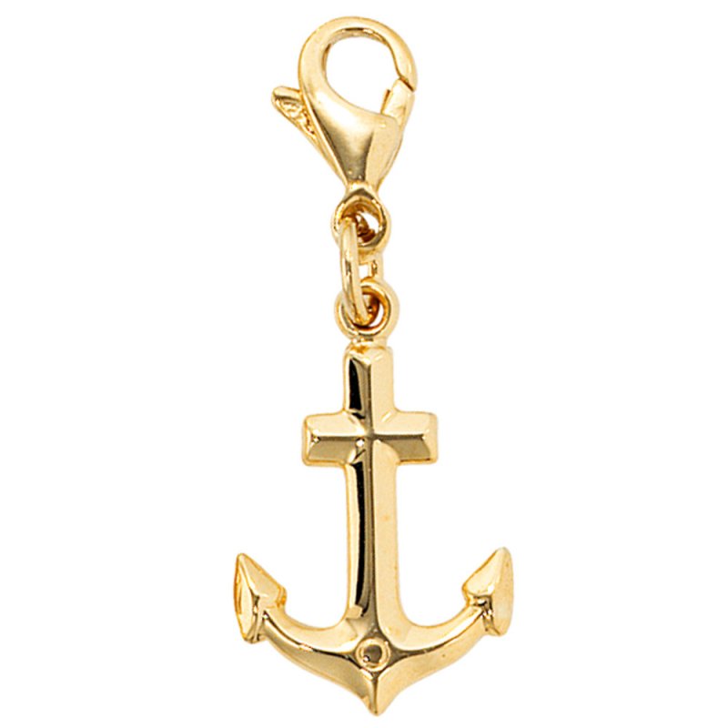JOBO Einh�nger Charm Anker 333 Gold Gelbgold Goldcharm
