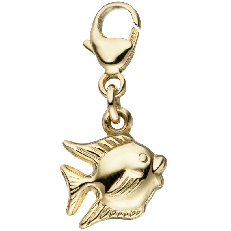 JOBO Einh�nger Charm Fisch 333 Gold Gelbgold Anh�nger Goldcharm