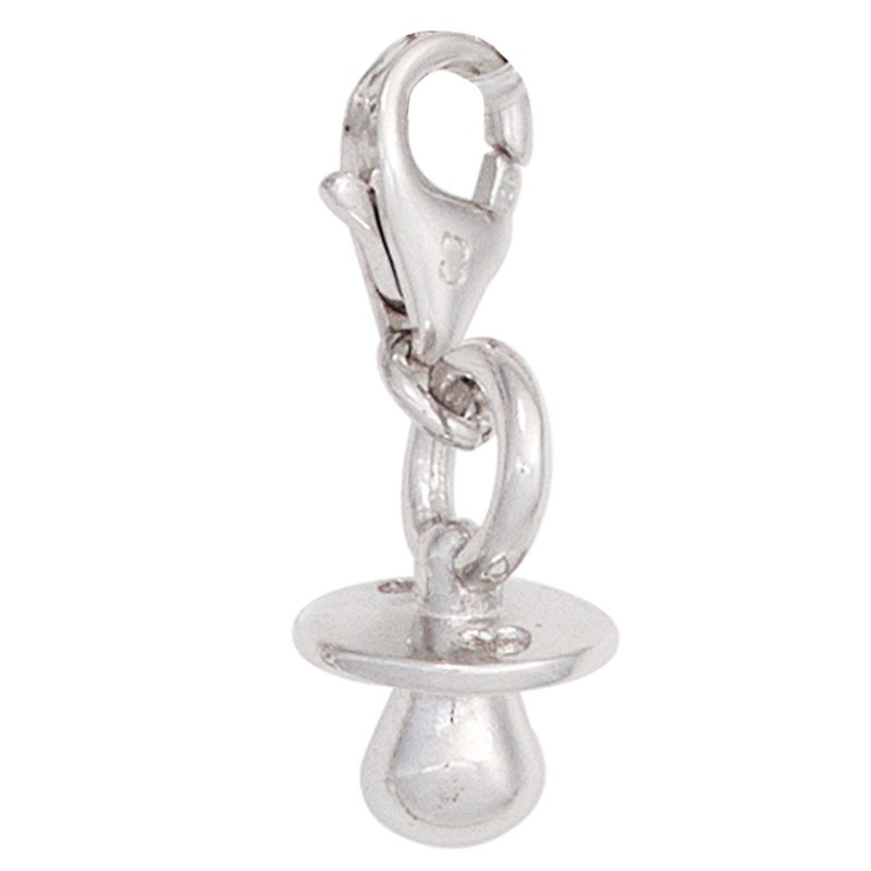 JOBO Einh�nger Charm Schnuller 925 Sterling Silber rhodiniert