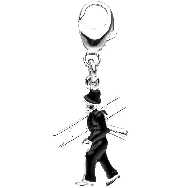 JOBO Einh�nger Charm Schornsteinfeger 925 Sterling Silber Anh�nger f�r Bettelarmband