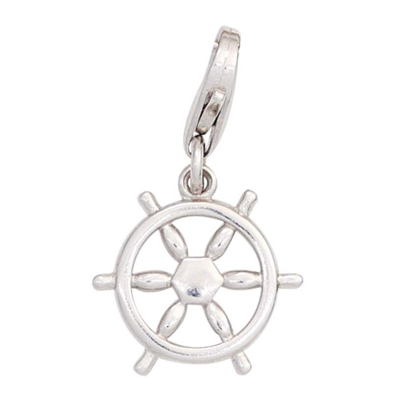 JOBO Einh�nger Charm Steuerrad 925 Sterling Silber rhodiniert