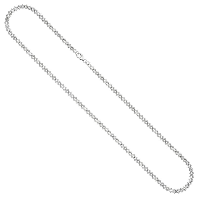 JOBO Halskette Kette 925 Sterling Silber 45 cm Silberkette Karabiner