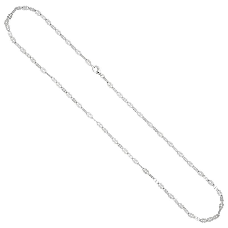 JOBO Halskette Kette 925 Sterling Silber 45 cm Silberkette Karabiner