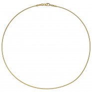 JOBO Halsreif 585 Gold Gelbgold 45 cm Goldkette Goldreif