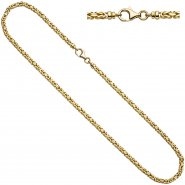 JOBO K�nigskette 333 Gelbgold massiv 3,2 mm 42 cm Gold Kette Halskette Goldkette