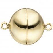 JOBO Kettenschlie�e Magnet-Schlie�e 585 Gold Gelbgold Kettenverschluss