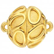 JOBO Kettenschlie�e Magnet-Schlie�e 925 Silber gold vergoldet Kettenverschlie�e