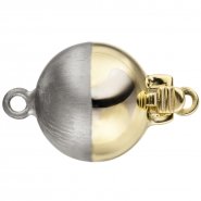 JOBO Kettenschlie�e Schlie�e 585 Gold Gelbgold Wei�gold bicolor mattiert