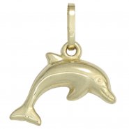 JOBO Kinder Anh�nger Delfin 333 Gold Gelbgold Kinderanh�nger