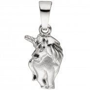 JOBO Kinder Anh�nger Einhorn 925 Sterling Silber Kinderanh�nger Einhornanh�nger