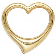 JOBO Kinder Anh�nger Herz Schwingherz 585 Gold Gelbgold Herzanh�nger Kinderanh�nger