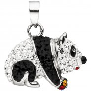 JOBO Kinder Anh�nger Panda Pandab�r 925 Sterling Silber