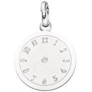 JOBO Kinder Anh�nger Taufuhr 925 Sterling Silber mattiert Kinderanh�nger