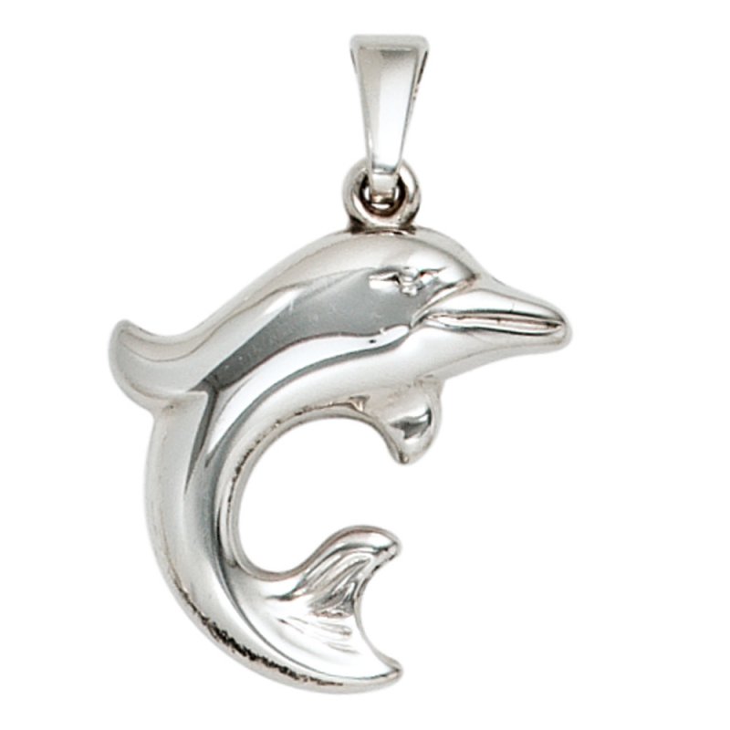 JOBO Kinder Anh�nger Delfin 925 Sterling Silber Delfinanh�nger Kinderanh�nger