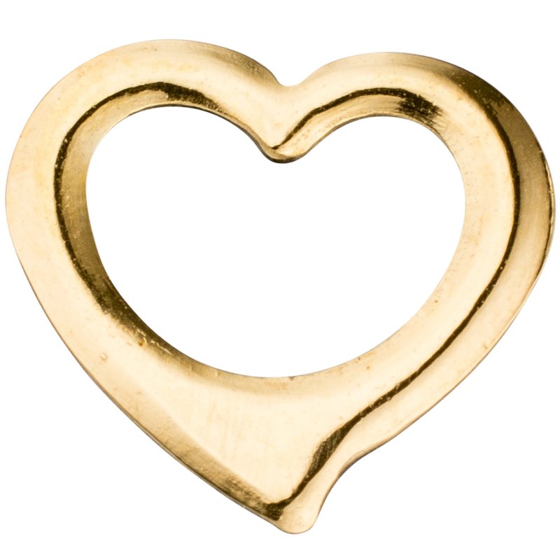 JOBO Kinder Anh�nger Herz Schwingherz 585 Gold Gelbgold Herzanh�nger Kinderanh�nger