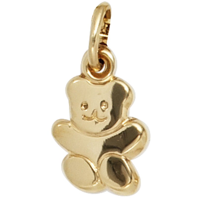 JOBO Kinder Anh�nger Teddy 333 Gold Gelbgold Kinderanh�nger